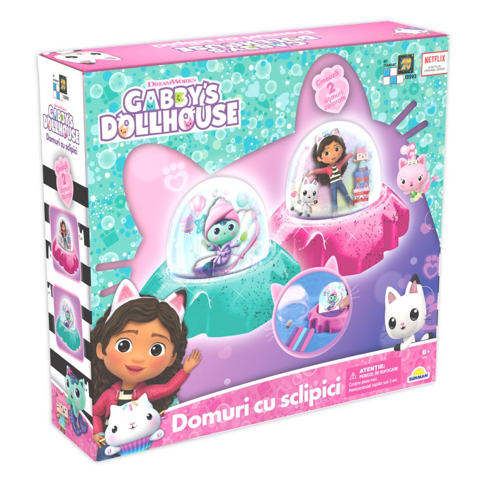 Творчески комплект, Gabby's Dollhouse, Преспапие с блясък