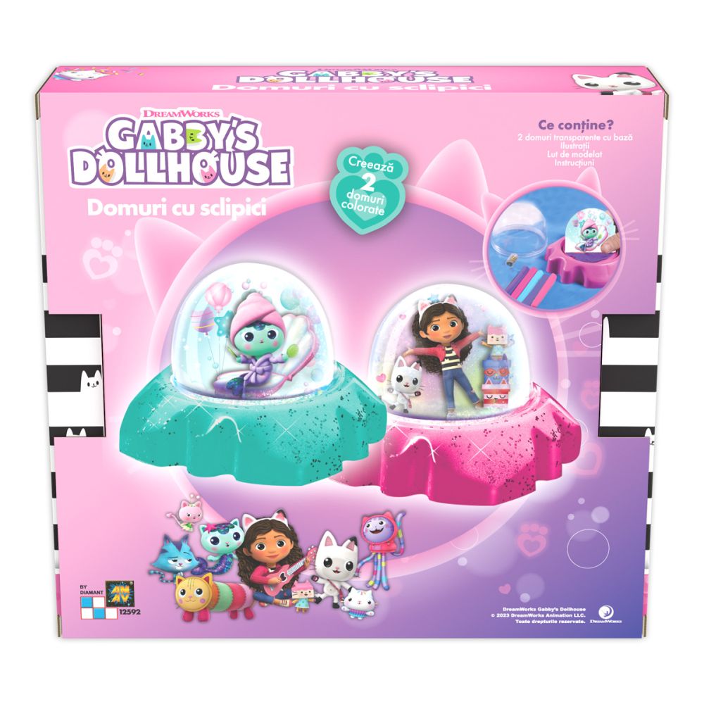 Творчески комплект, Gabby's Dollhouse, Преспапие с блясък