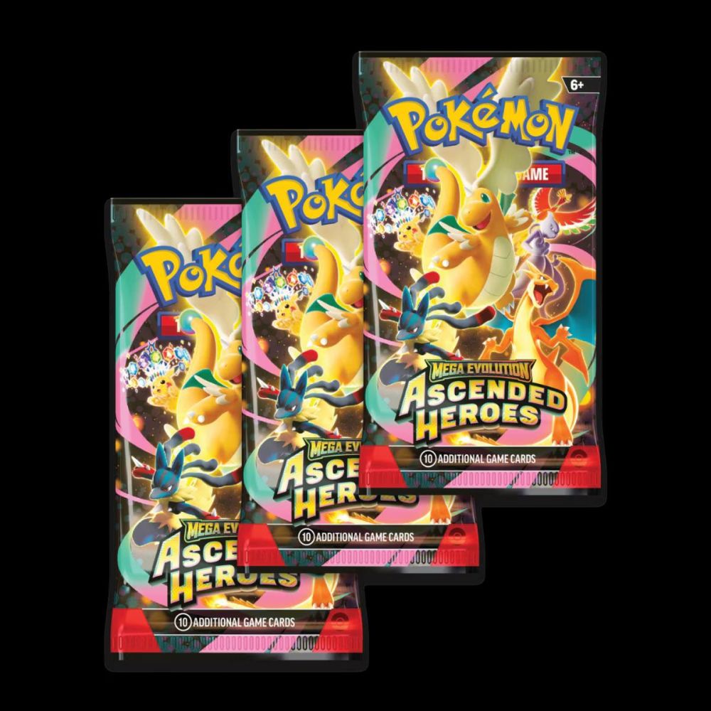 Комплект карти, Pokemon TCG, Mega Evolve, Ascended Heroes, Tech Sticker Collection