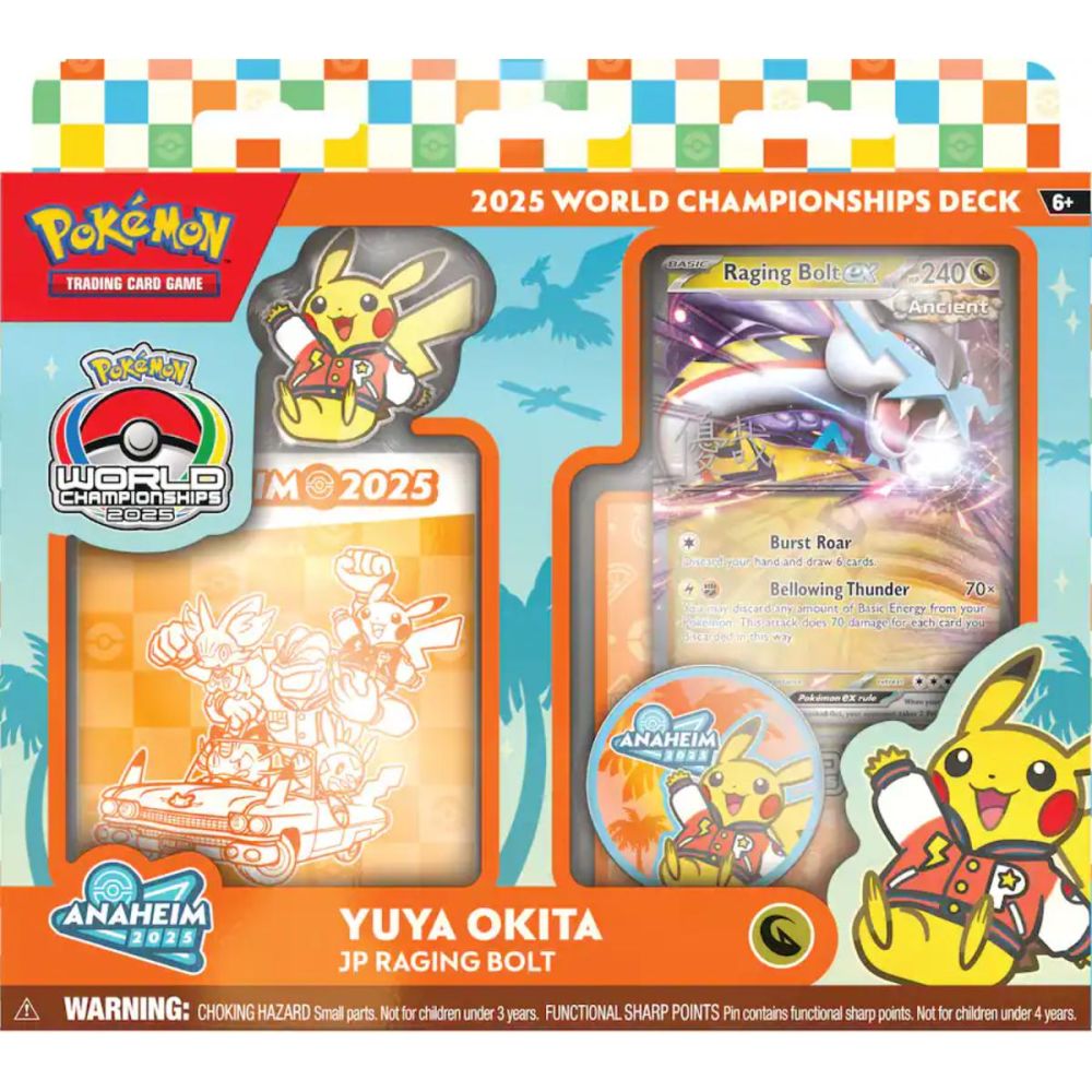 Комплект карти за игра, Pokemon TCG, 2025 World Championship Decks, Yuya Okita