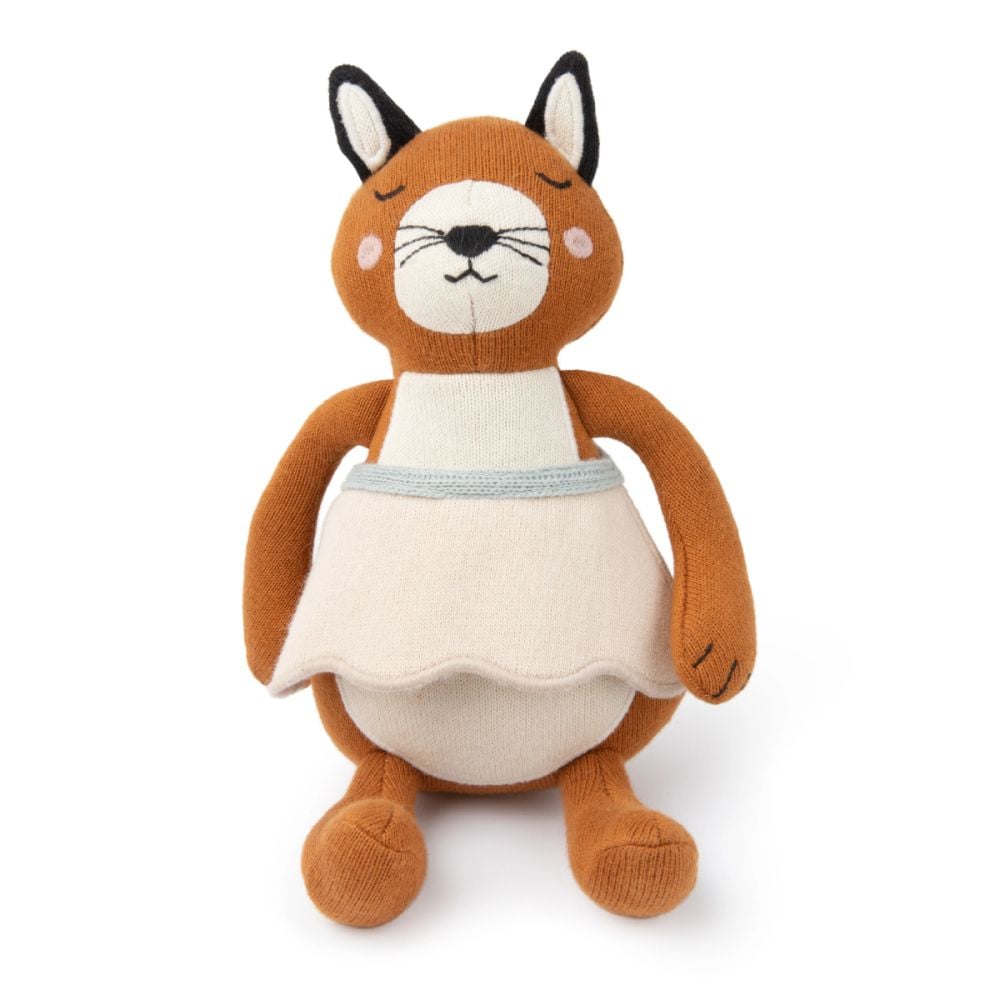 Плюшена играчка от органичен памук, Picca Loulou, Катеричката Сюзън, 20 см