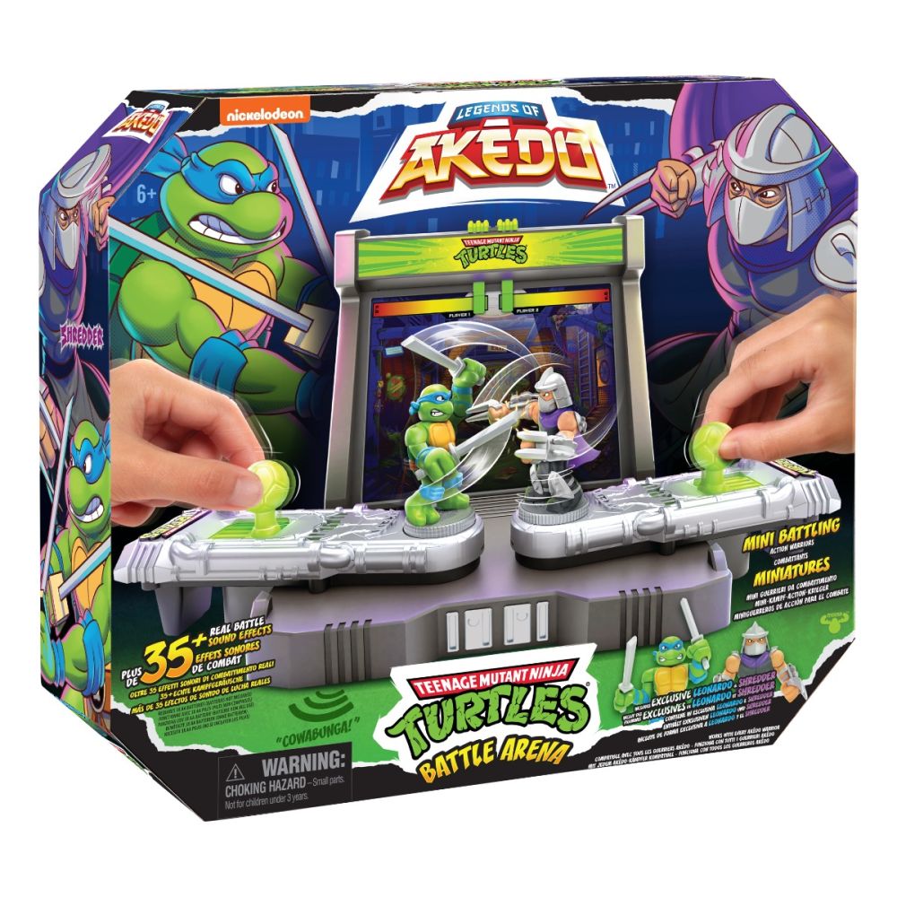 Бойна арена Костенурките Нинджа, Akedo, Leonardo Vs Shredder, S1