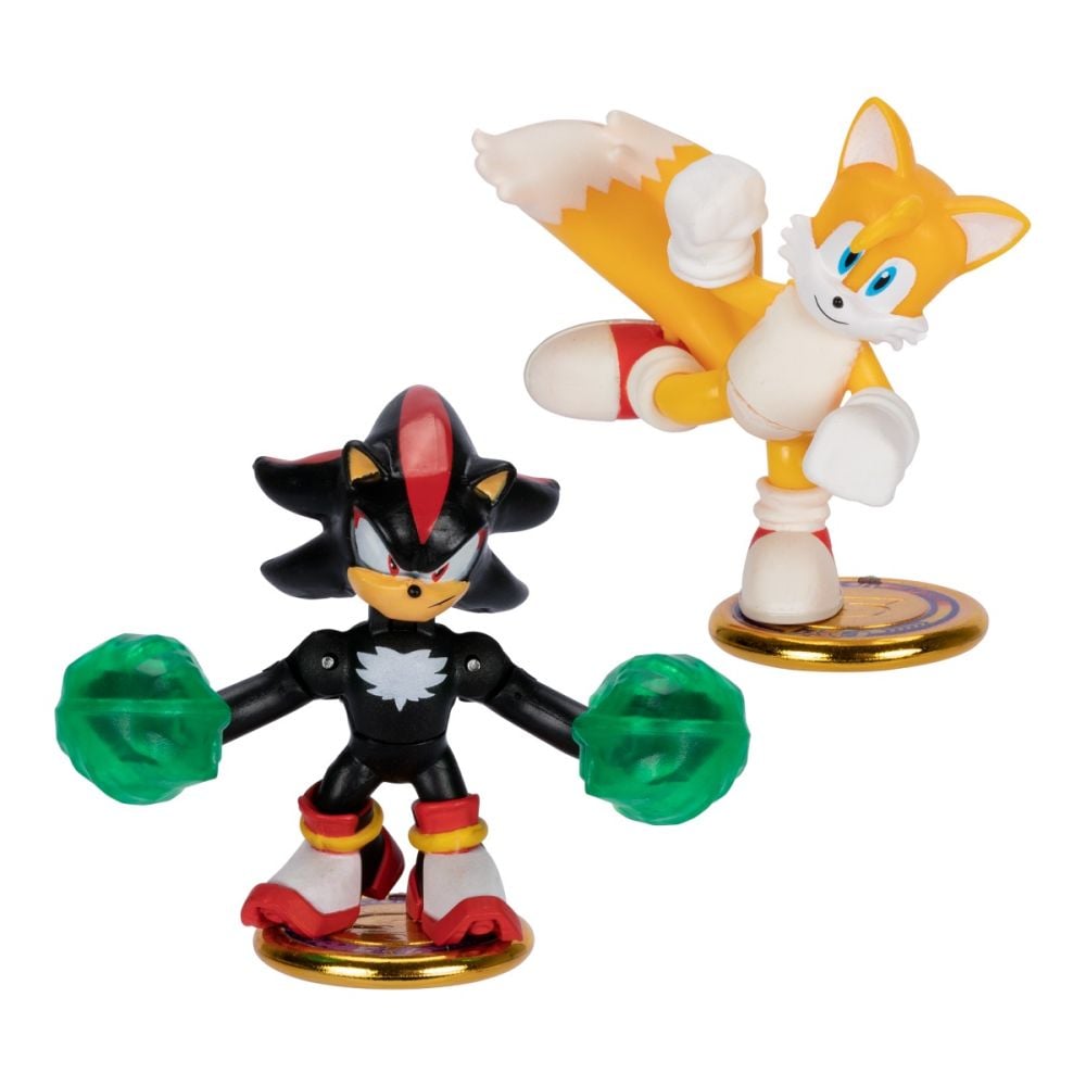 Комплект от 2 фигурки, Akedo, Tails Vs Shadow, S1
