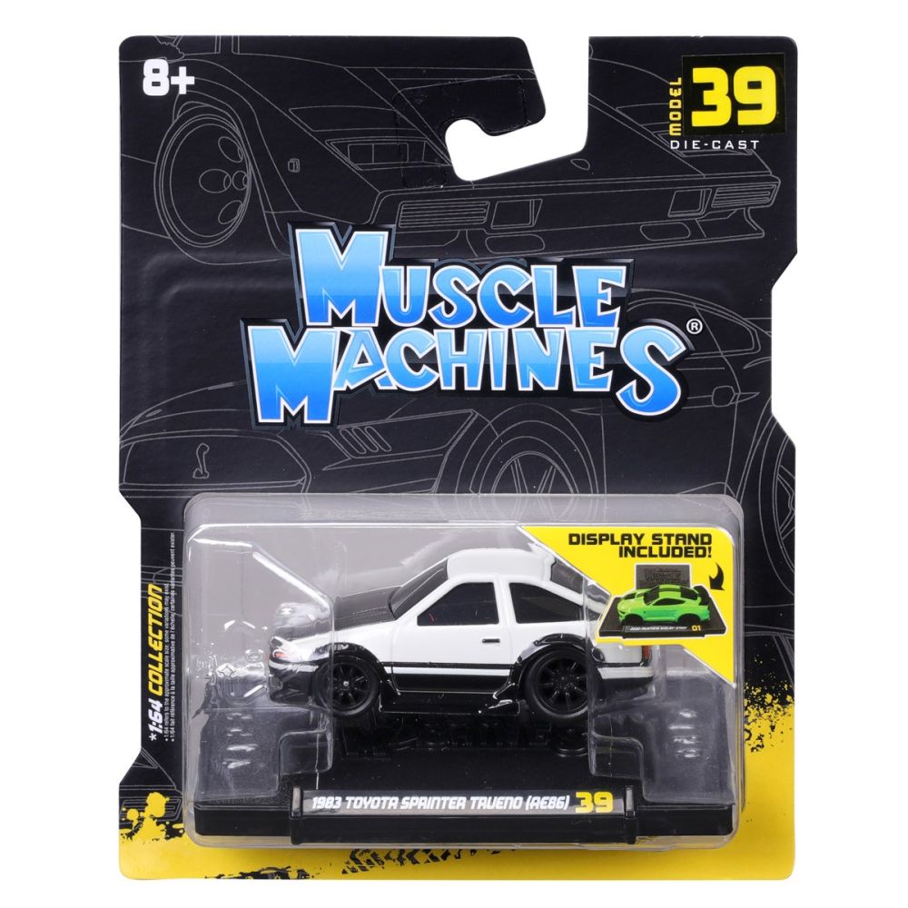 Метална количка, Maisto, Muscle Machines, Toyota Sprinter Trueno, 1:64