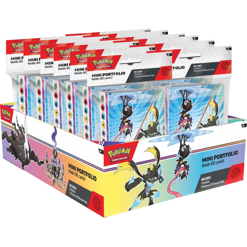 Мини портфолио, Pokemon TCG, Mega Greninja и Zeraora, Q4 2026