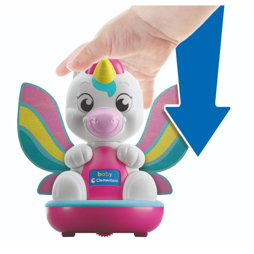 Бебешка играчка, Clementoni Baby, Spin&Dream, Еднорог и Дракон