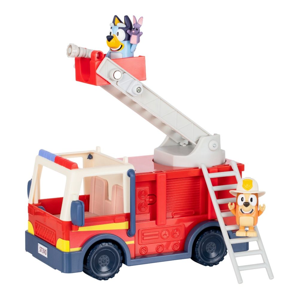 Пожарна кола и 3 фигурки, Bluey, Firetruck
