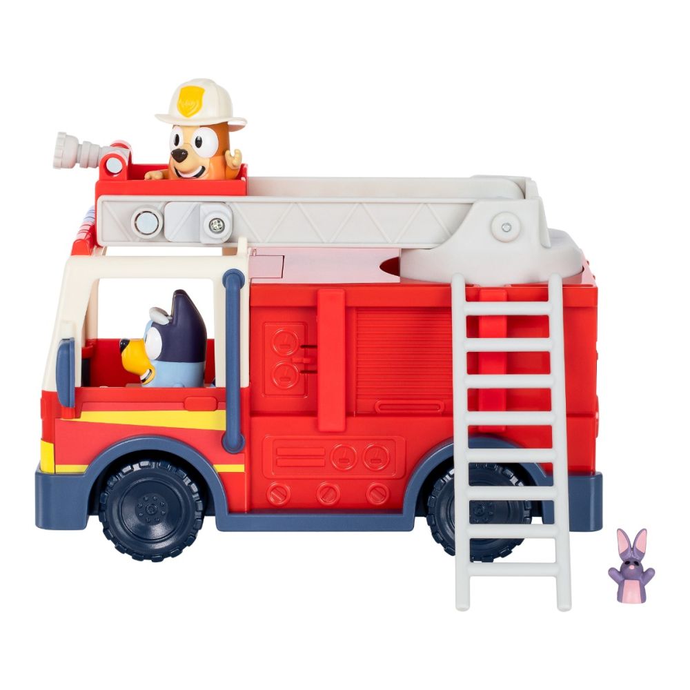 Пожарна кола и 3 фигурки, Bluey, Firetruck