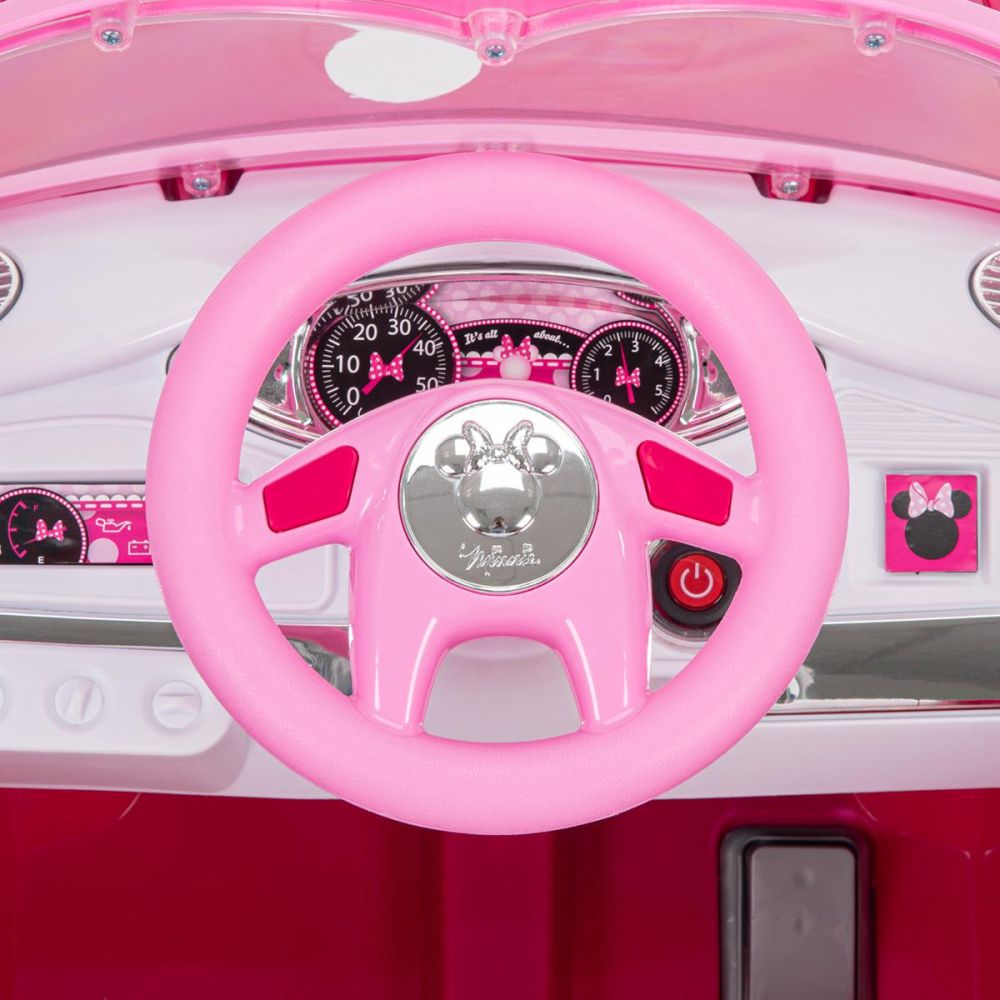 Електрически автомобил кабриолет, Huffy, Minnie Mouse, 6V
