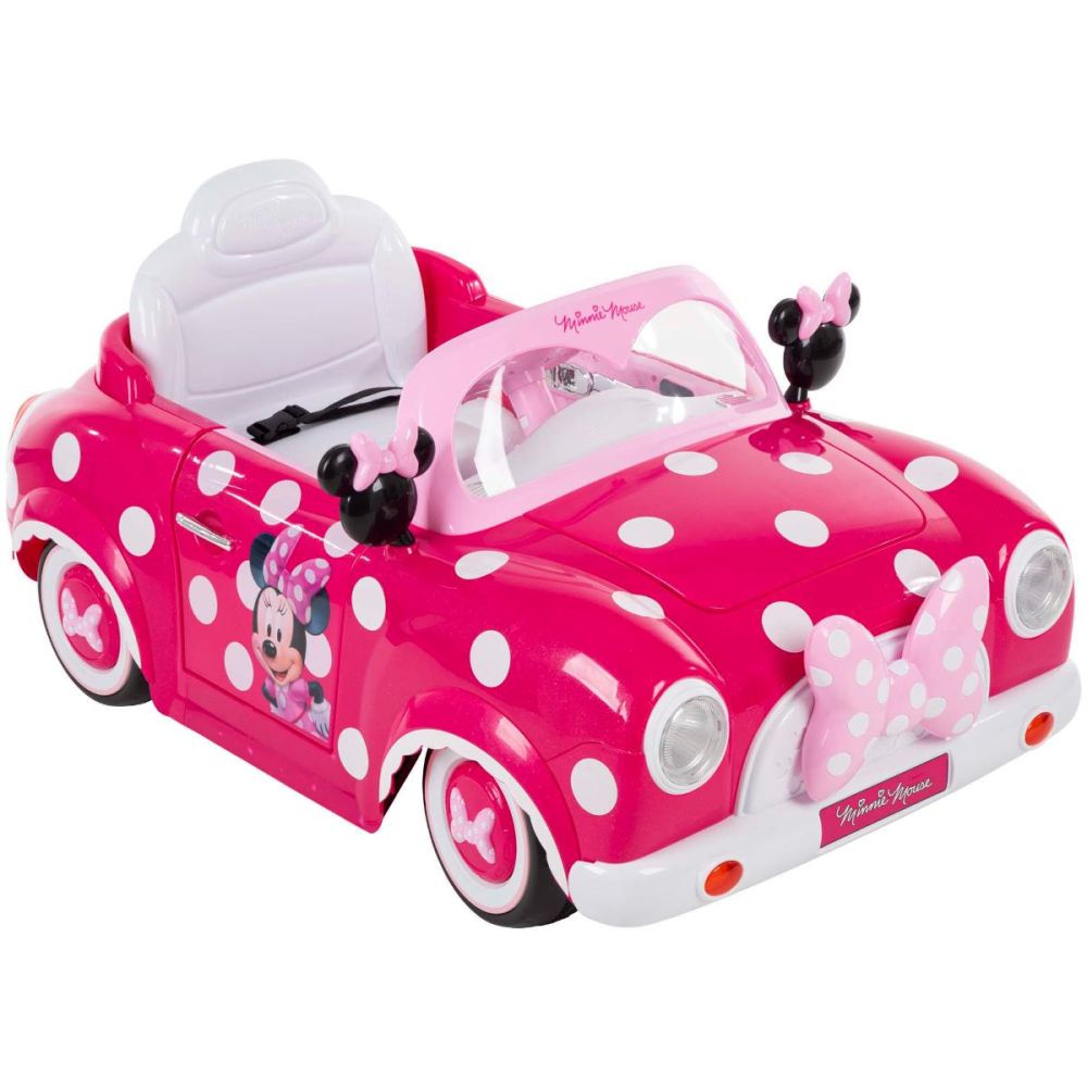 Електрически автомобил кабриолет, Huffy, Minnie Mouse, 6V