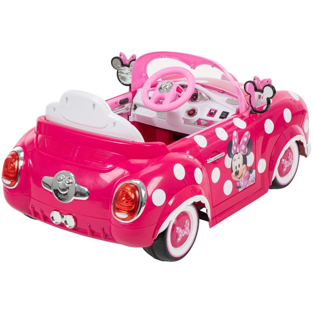 Електрически автомобил кабриолет, Huffy, Minnie Mouse, 6V