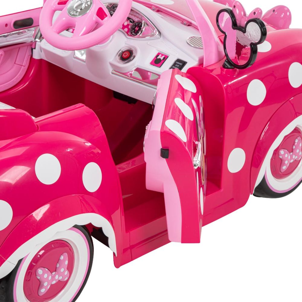 Електрически автомобил кабриолет, Huffy, Minnie Mouse, 6V
