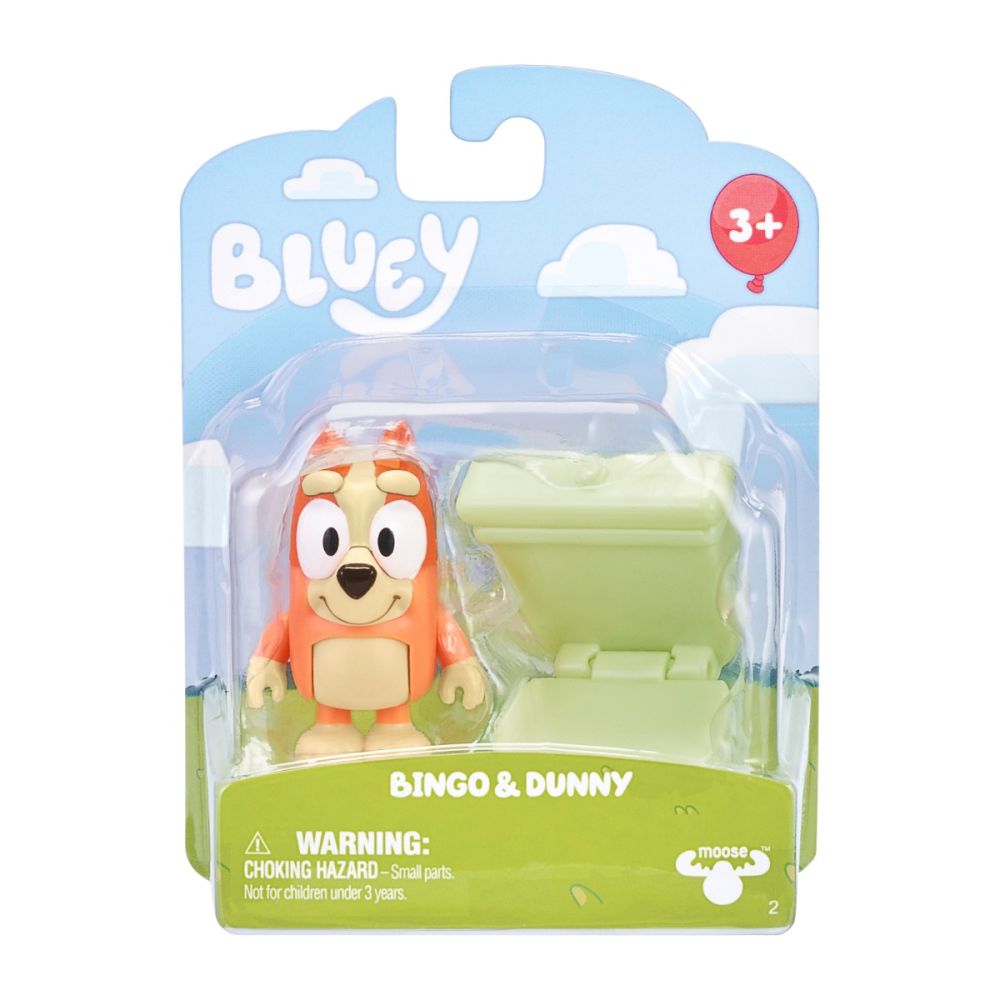 Комплект фигурки, Bluey, Story Starter, Bingo и Dunny