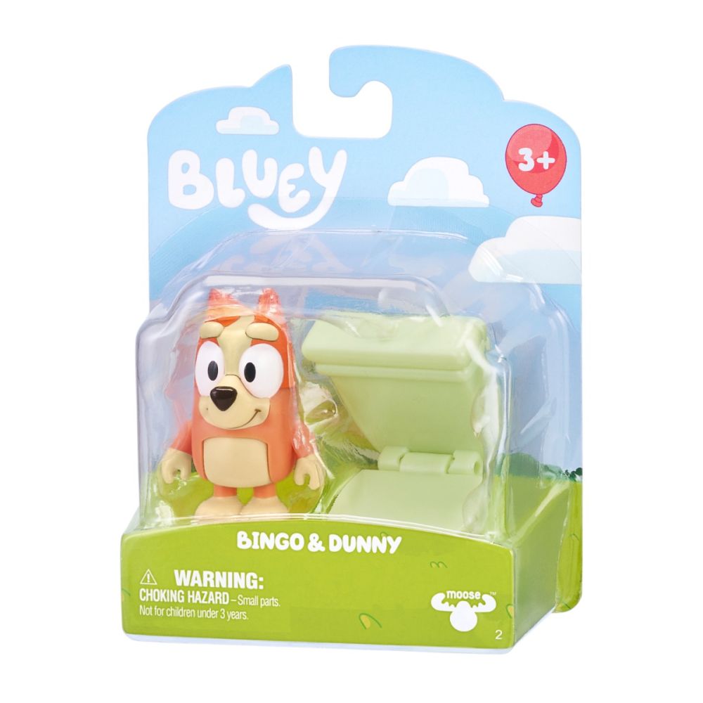 Комплект фигурки, Bluey, Story Starter, Bingo и Dunny