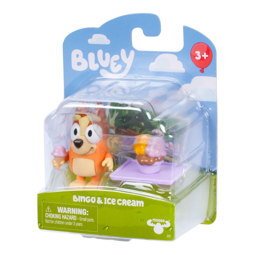 Комплект фигурки, Bluey, Story Starter, Bingo и Ice Cream