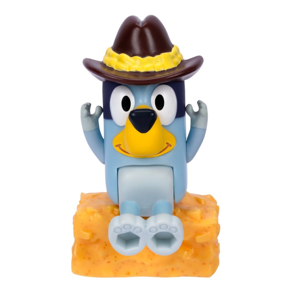 Комплект фигурки, Bluey, Story Starter, Bluey и Hay Bale