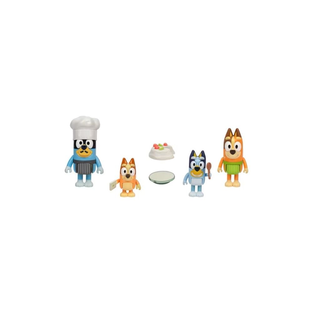 Комплект за игра с 4 фигурки, Bluey, Pavlova