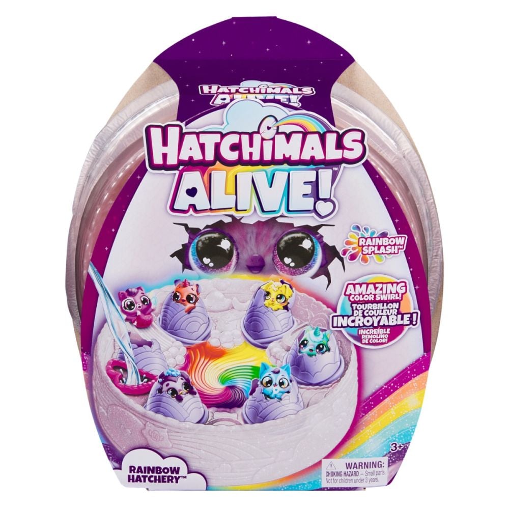 Комплект 6 фигурки изненада Hatchimals, Rainbow, 6070168