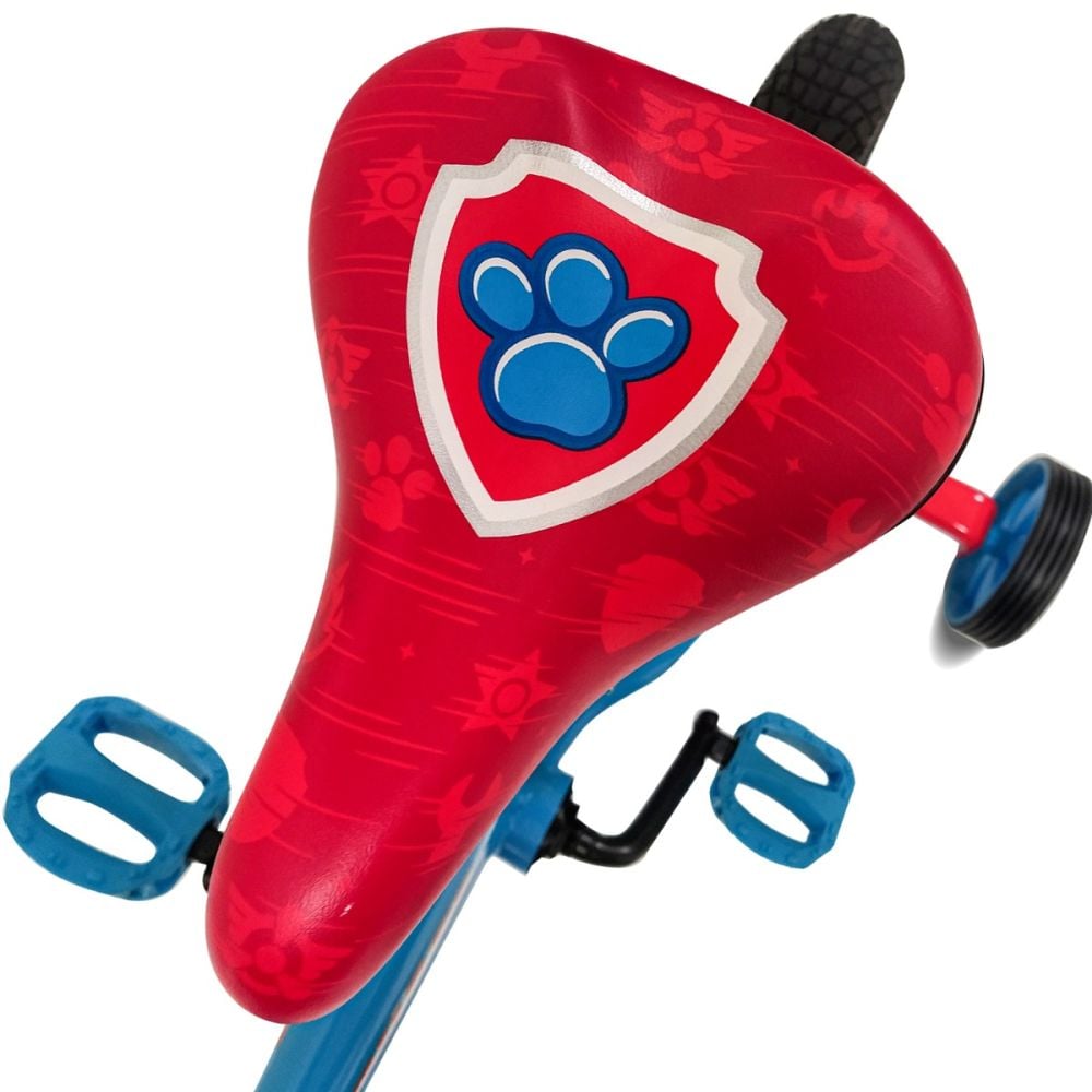 Велосипед с помощни колела, Paw Patrol, Chase, 12 инча