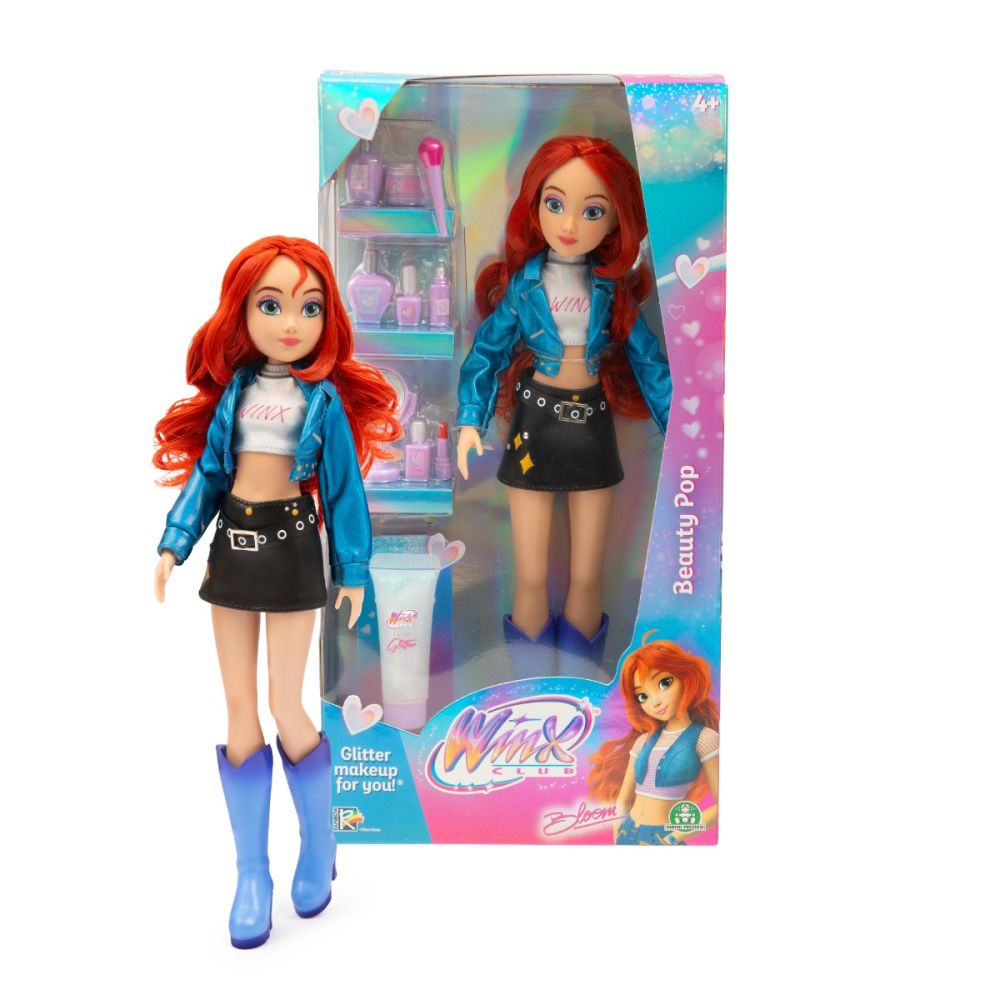 Кукла Winx Beauty Pop, Bloom, 27 см