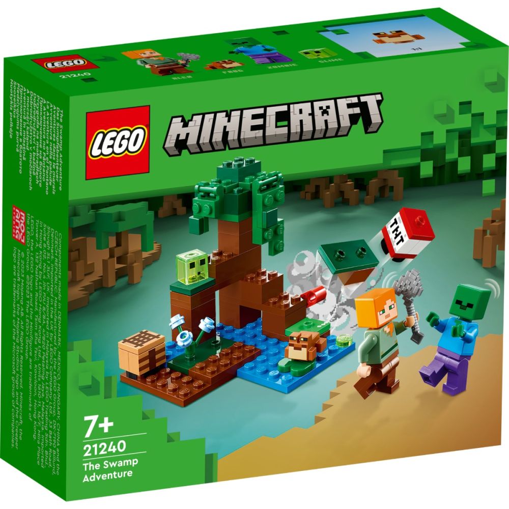 LEGO® Minecraft™ - Приключение в блатото (21240)
