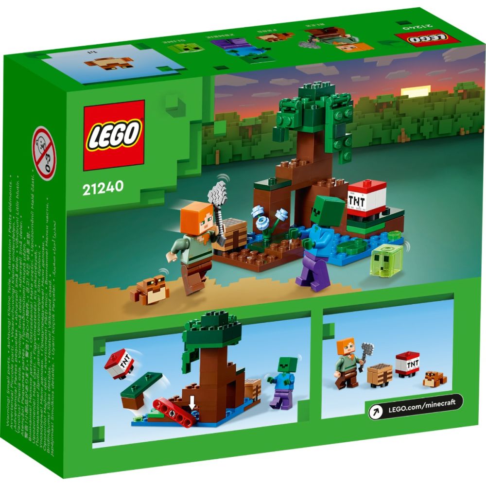 LEGO® Minecraft™ - Приключение в блатото (21240)