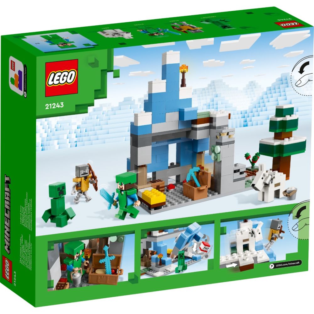 LEGO® Minecraft™ - Замръзналите върхове (21243)