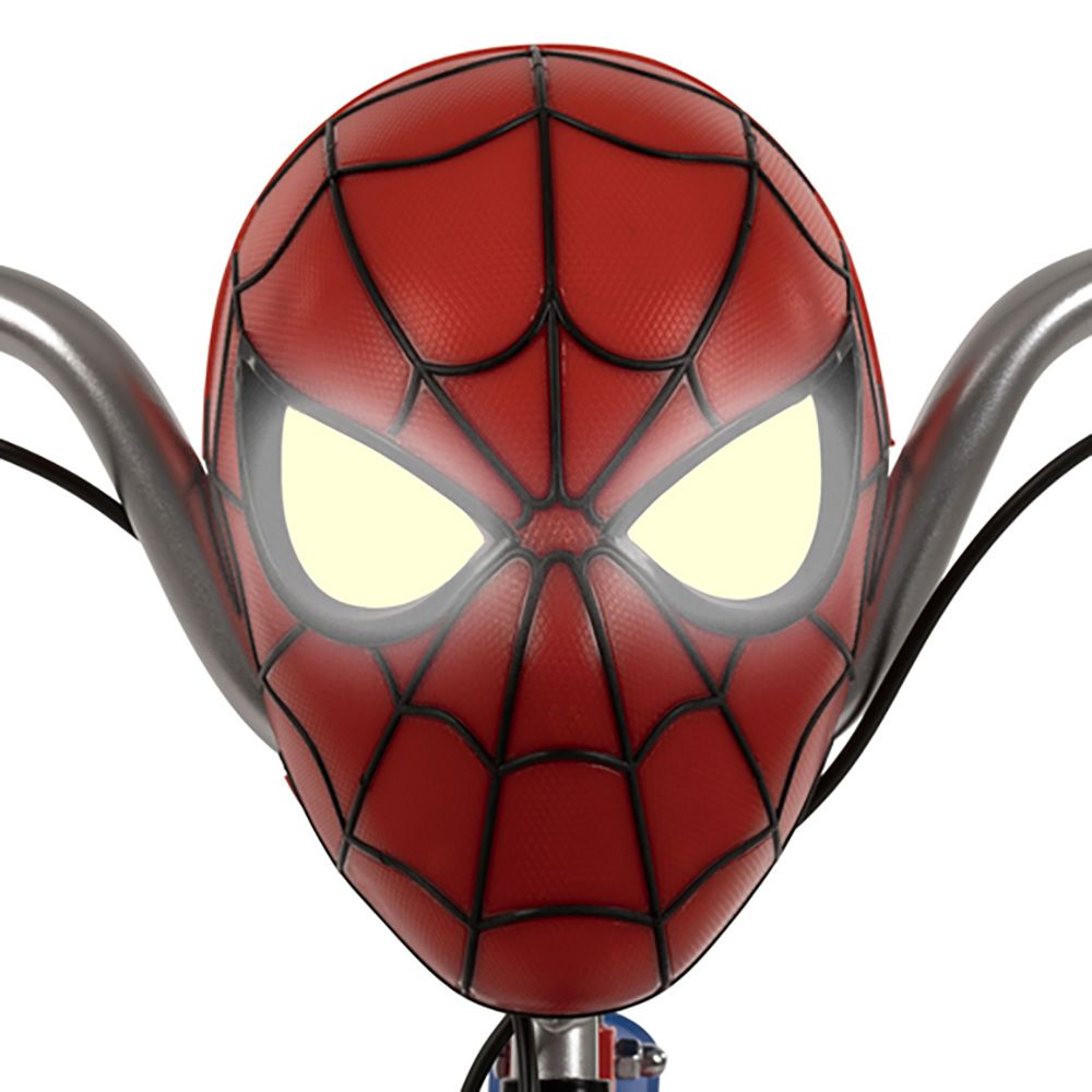 Велосипед с помощни колела, Huffy, Marvel Spiderman, 12 инча, Червено