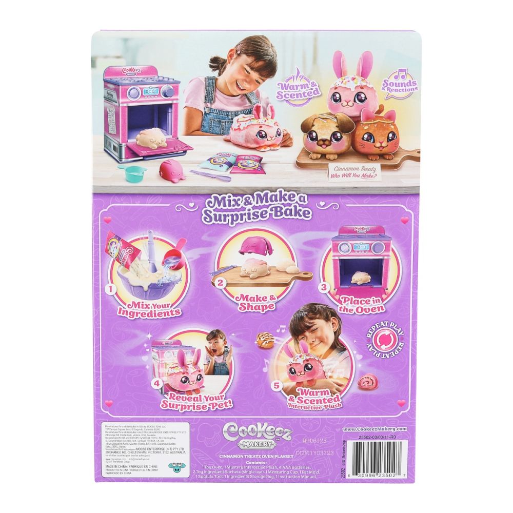 Комплект за игра, Cookeez Makery, Cinnamon Treatz
