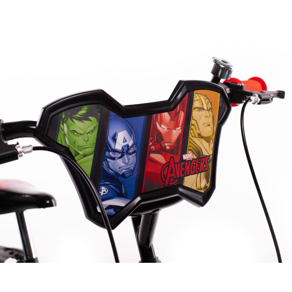 Велосипед с помощни колела, Huffy, Marvel Avengers, 14 инча