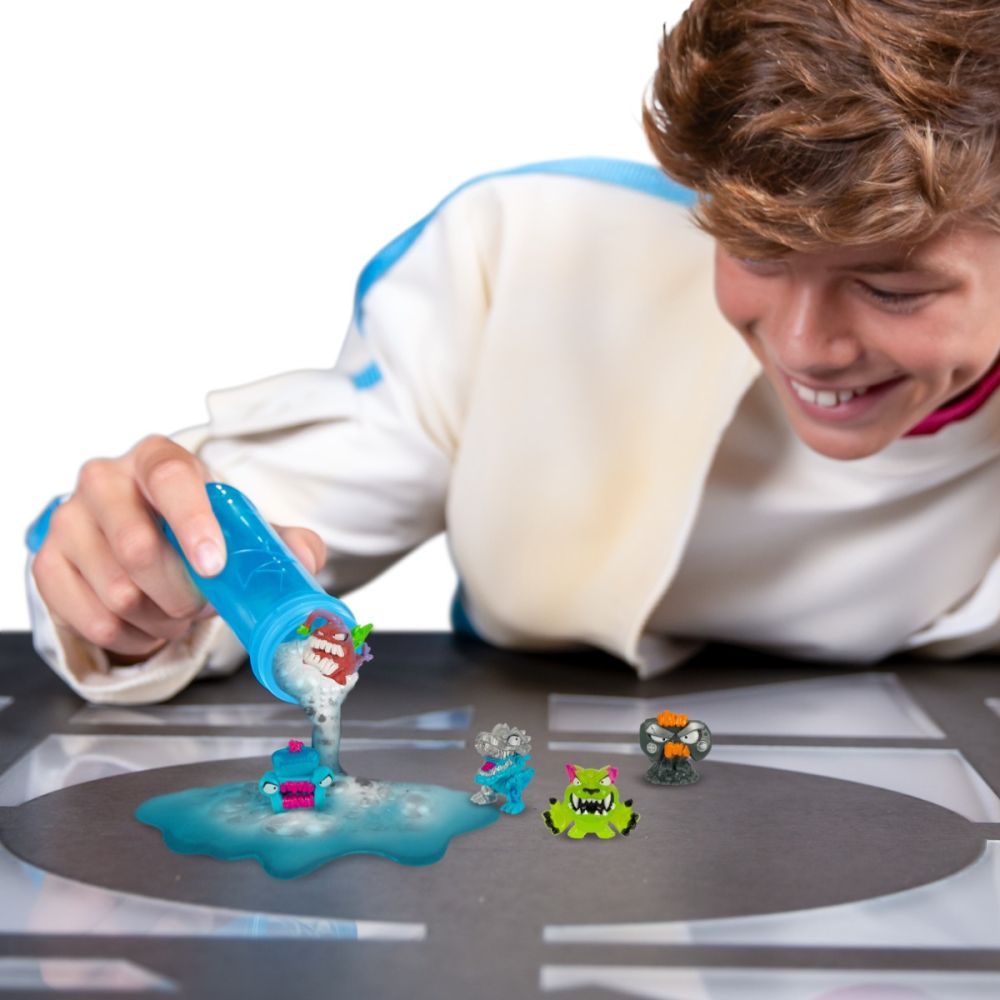 Комплект мистериозни експерименти, MrBeast Lab Swarms, 5 фигурки