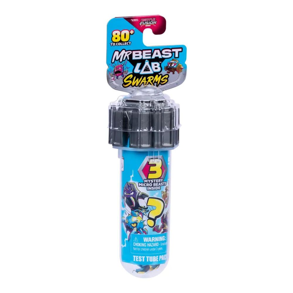 Комплект от 3 фигурки изненада, Mr Beast Lab Swarms, S4, Battle Fusion