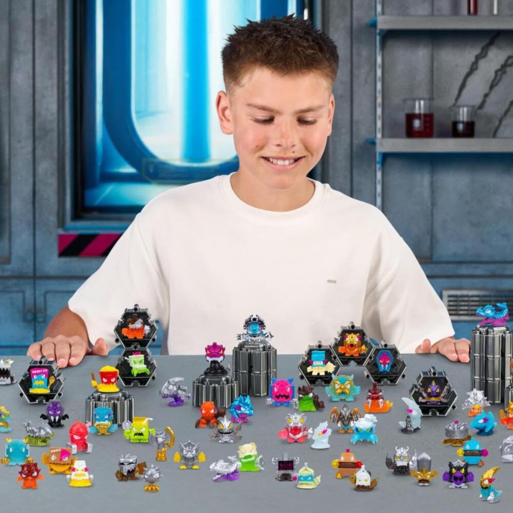 Комплект 6 фигурки, Mr Beast Lab Swarms, S4, Battle Fusion