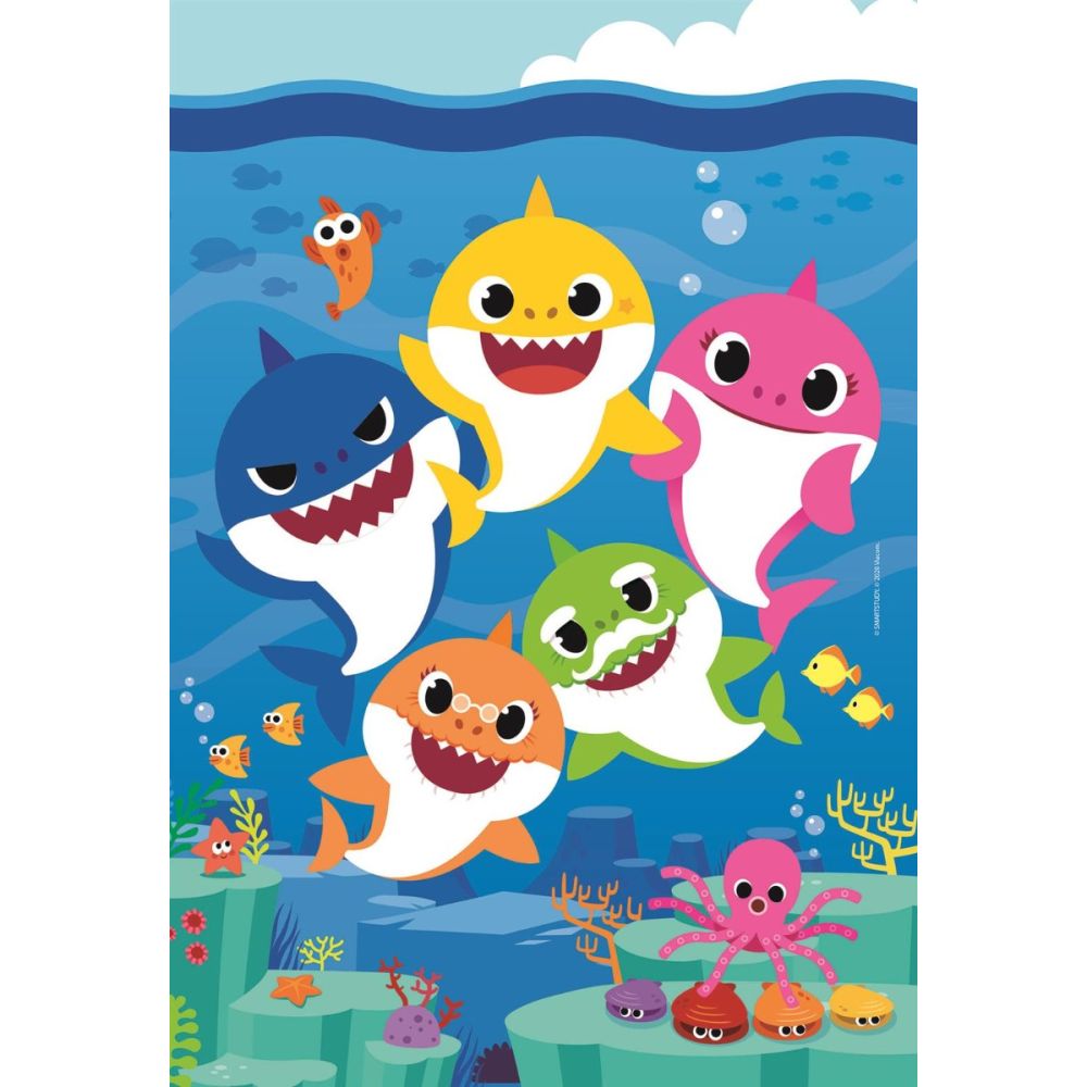 Пъзел Clementoni Baby Shark, 3 x 48 части