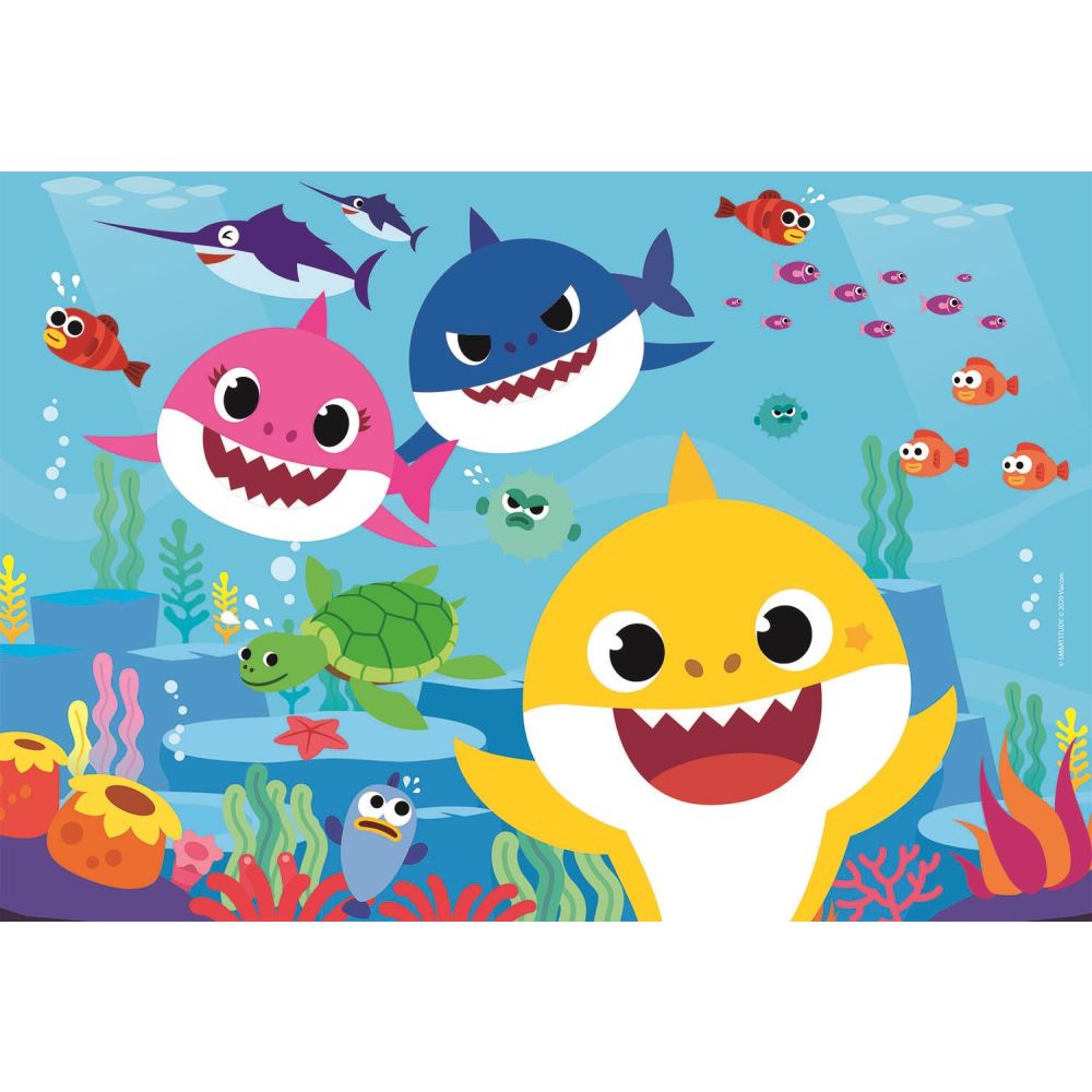 Пъзел Clementoni Baby Shark, 3 x 48 части