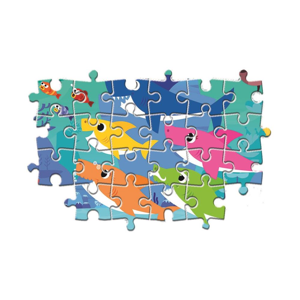 Пъзел Clementoni Baby Shark, 3 x 48 части