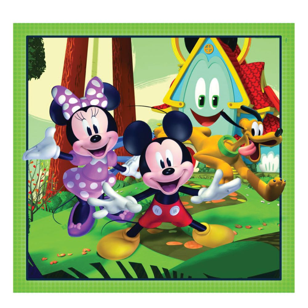 Пъзел Clementoni, Disney Mickey Mouse, 3 x 48 части