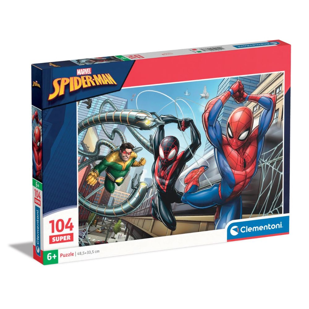 Пъзел Clementoni, Spiderman, Super, 104 части