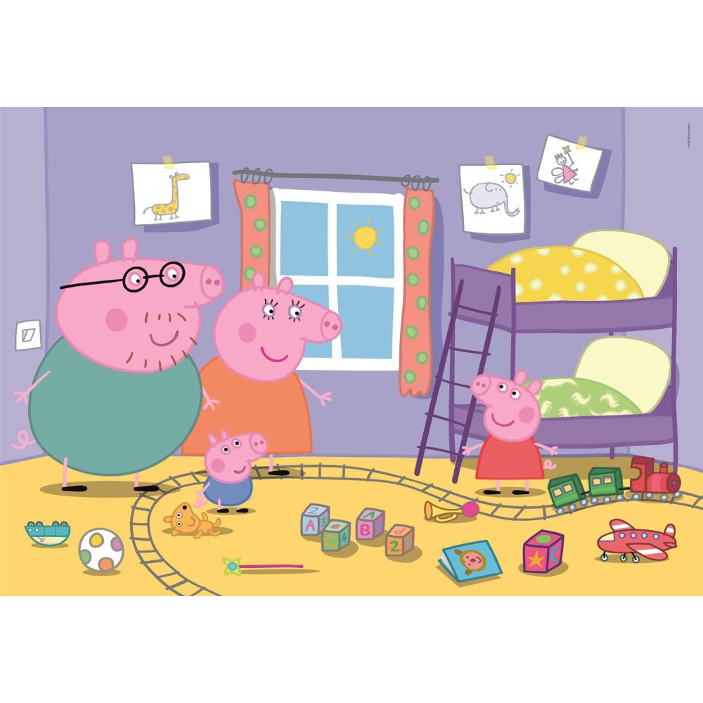 Пъзел Clementoni, Maxi, Peppa Pig, 60 части