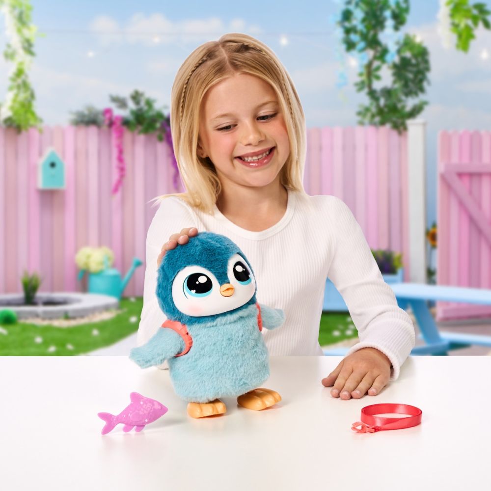 Интерактивна плюшена играчка, Little Live Pets, Penguin, Waddles
