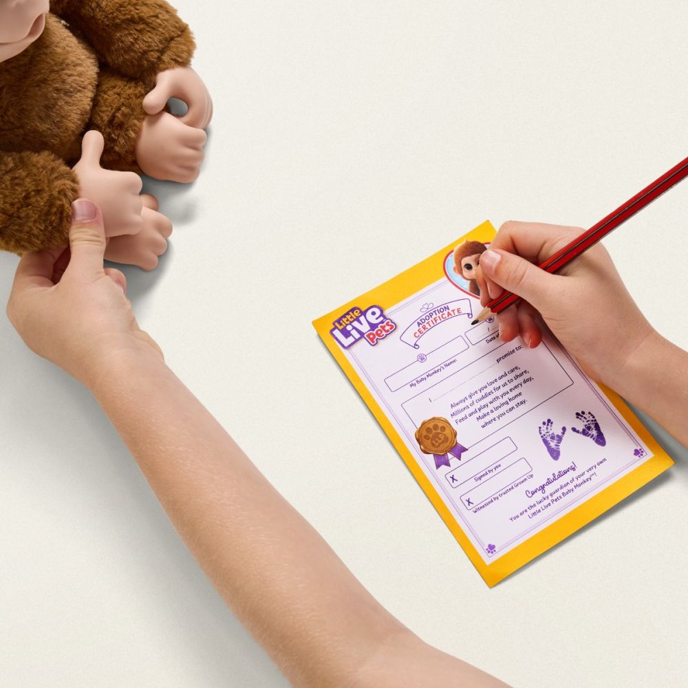 Интерактивна плюшена играчка, Little Live Pets, My Baby Monkey, Mango