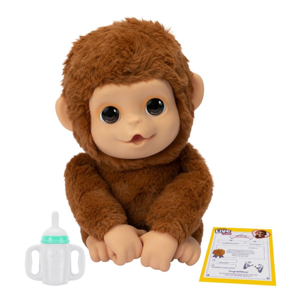 Интерактивна плюшена играчка, Little Live Pets, My Baby Monkey, Mango