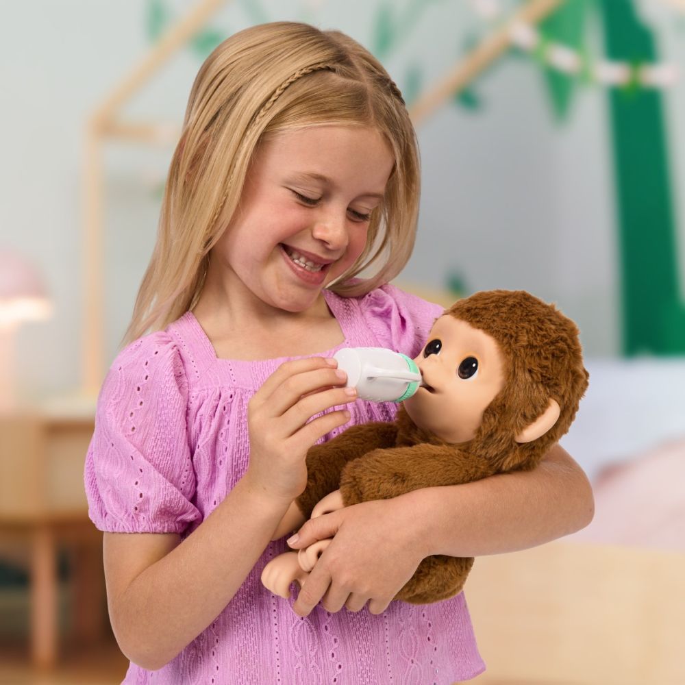 Интерактивна плюшена играчка, Little Live Pets, My Baby Monkey, Mango