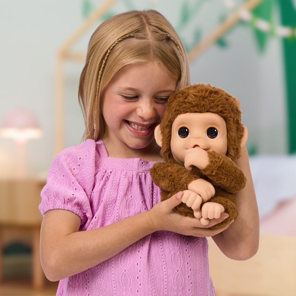 Интерактивна плюшена играчка, Little Live Pets, My Baby Monkey, Mango