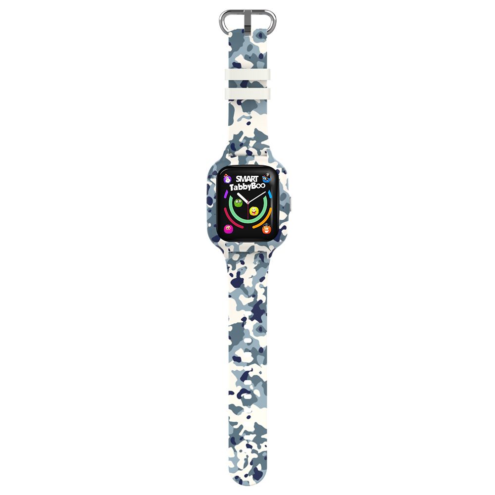 Часовник smartwatch, Tabby Boo, 4G, GPS, Екран 1.4 инча, Camouflage Grey