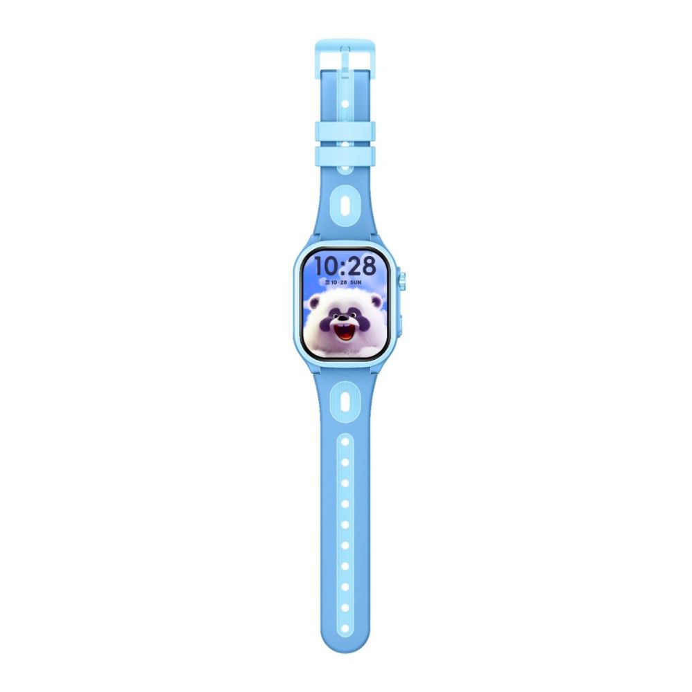 Часовник smartwatch, Tabby Boo, Smartwatch Vision, 4G, GPS, Екран HD Curbat 2 инча, Blue
