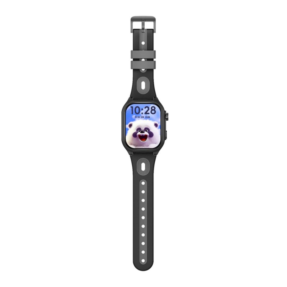 Часовник smartwatch, Tabby Boo, Smartwatch Vision, 4G, GPS, Екран HD Curbat 2 инча, Black