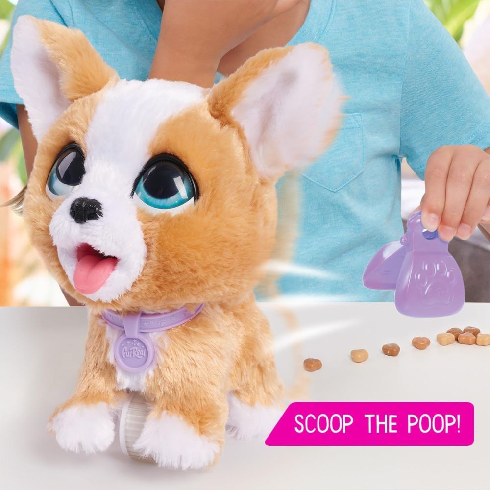 Интерактивна плюшена играчка, FurReal, Кученце Корги