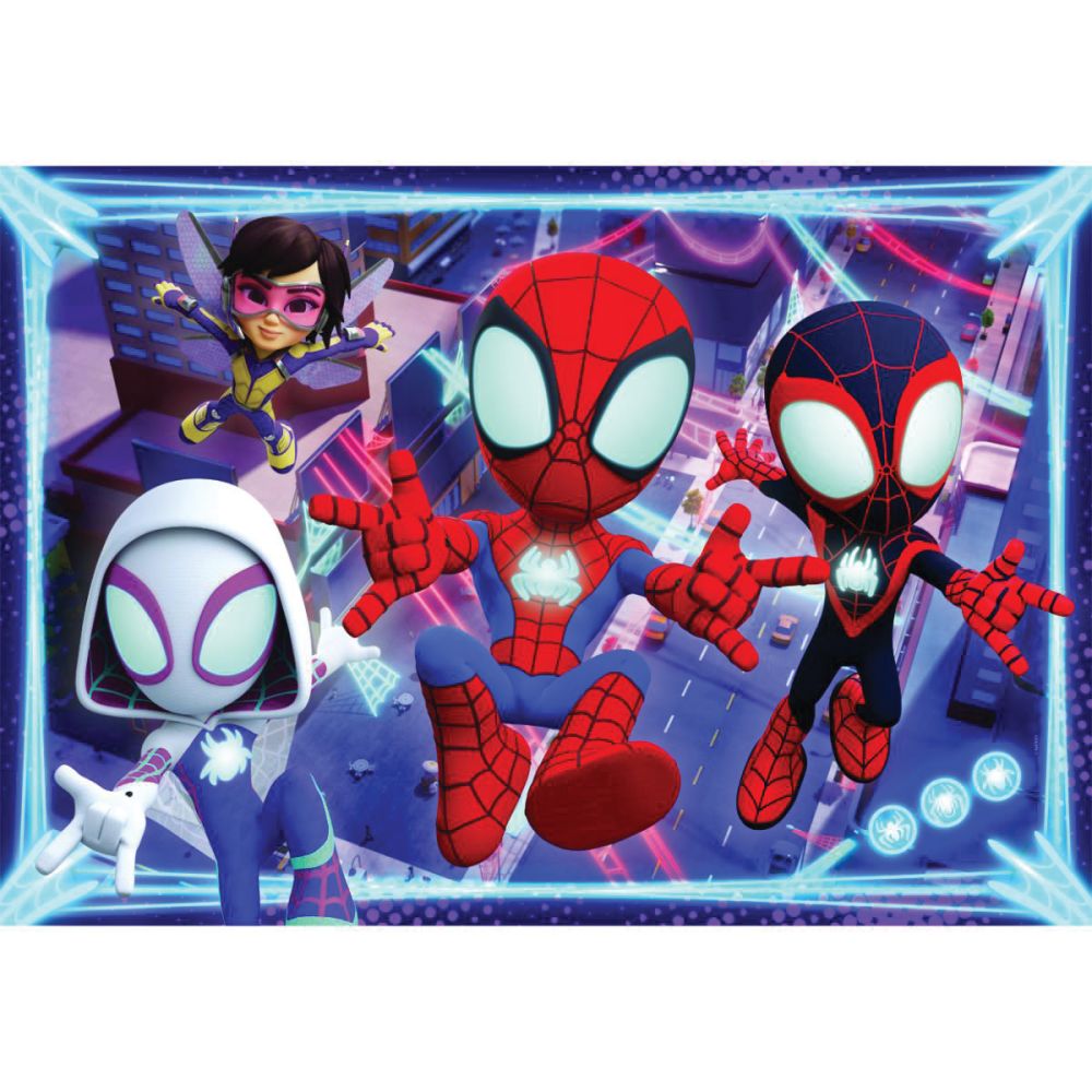 Пъзел Clementoni, Maxi, Spidey и неговите Фантастични приятели, 24 части