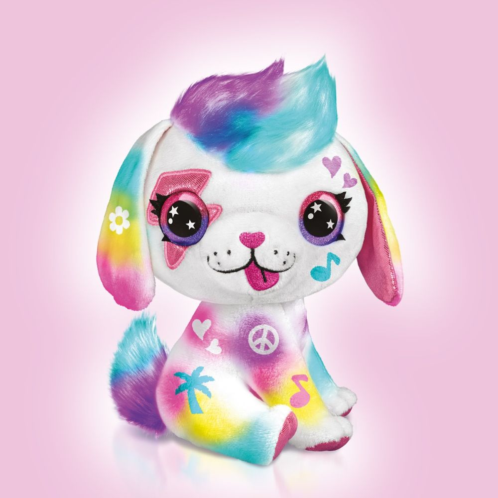 Плюшена играчка за оцветяване, Airbrush Plush, Puppy